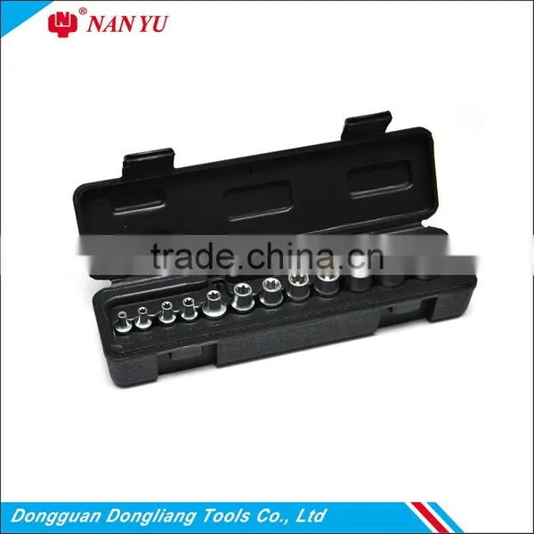 13PC 3/8 and 1/4 Torx Socket Set photo-2