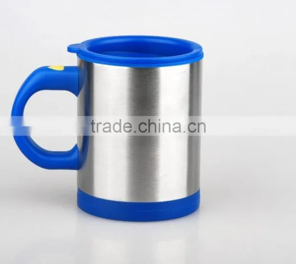 Hot Sales Self Stirring Mugs With Batteries Stainless Steel Coffee Mug LS Eplus photo-2