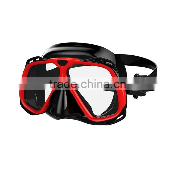 Underwater Tempered Glass Diving Mask Scuba Diver (MK-2700) photo-3