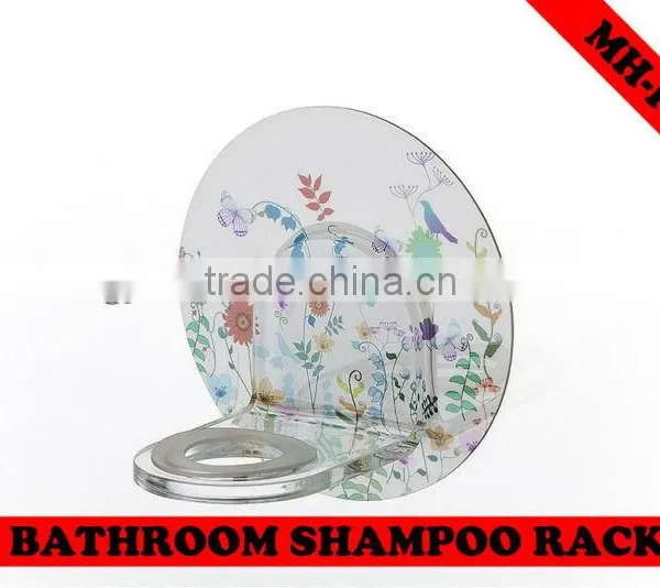 Bathroom Shampoo Rack Wall Mounted Water Kitchen Bottle Rack photo-2