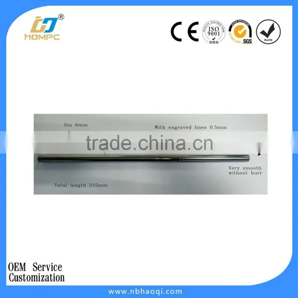 2015 New Design Stainless Steel Bar Straight Drinking Straw photo-5