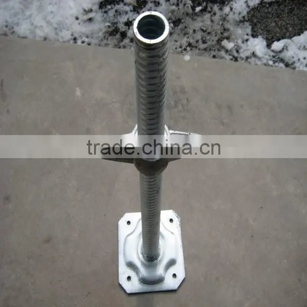 Construction Scaffolding Adjustable Pipe Screw Jack Base photo-6