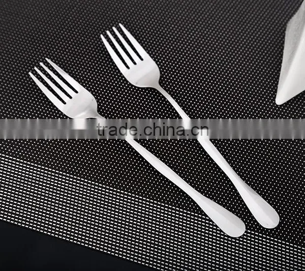 Exquisite Stainless Steel Dessert Fork Kitchen Snacks Cake Fruit Salad Tool photo-2