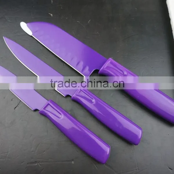 52008 5pcs Non-stick Knife With Abs Handle photo-2