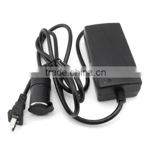 60W Vehicle Power Inverters 12V DC Car Cigarette Lighter Converter photo-3