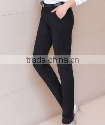 Oem Service Style Fashion Designing Tapered Trousers Wrap Women Low Crotch Pants photo-3