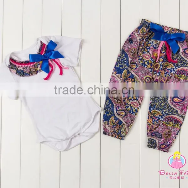 High Quality Baby Outfit Boutique Kids Spring Two Pieces Clothing Set Wholesale Children Clothes photo-2