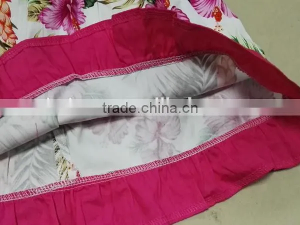 Girl's New Design High Quality Summer Printed Dress Stock Clearance photo-3
