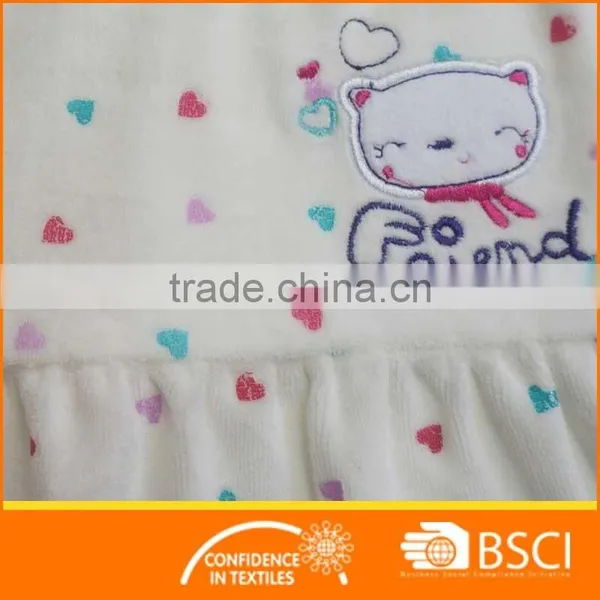New Style Cartoon Printed Cotton Baby Girl Dress photo-3
