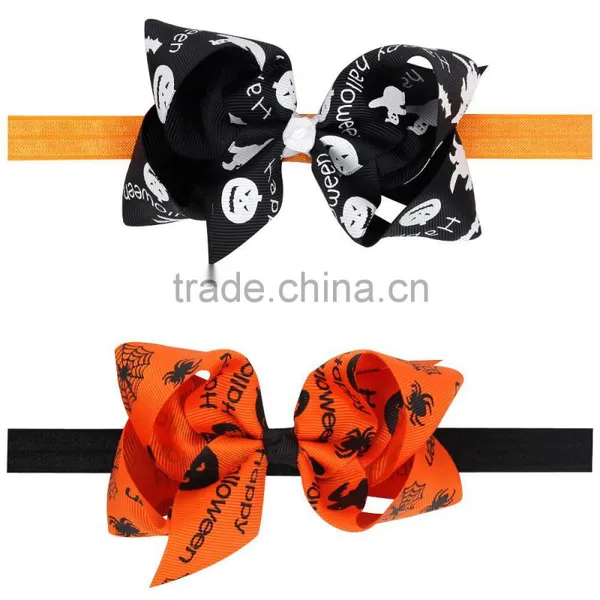 2016 Baby Halloween Headband With Feather photo-3