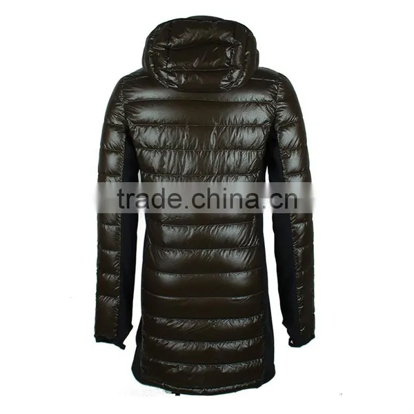 W2015 High Quality Women Slim Long Hooded Parka Jacket photo-2