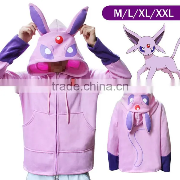 Hot Sales Pokemon Go Costume Hoodie Women Jacket Appearl photo-3