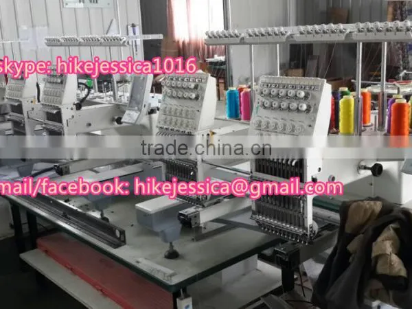Fushun 1501 1201 1202 Single Head Double Heads Flat and Sequin and Cap Computerized Embroidery Machine photo-2