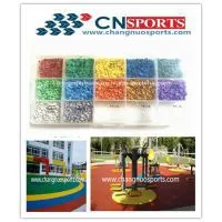 Colored Rubber EPDM Granules for Kindergarten Playground photo-3