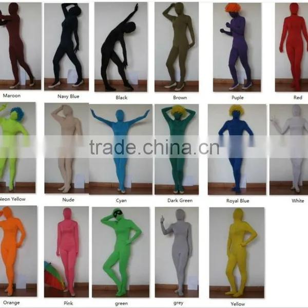 Wholesale Lycra Spandex Suit Zentai Suit