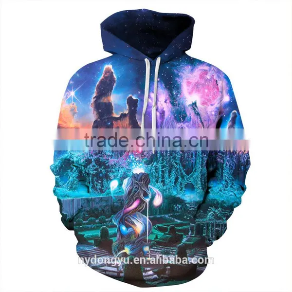 Erupt Color 3D Pinted Hoodies/sjm Unisex 3D Printed Sweatshirt Hoodies/hot Sell 3D Hoodies photo-3