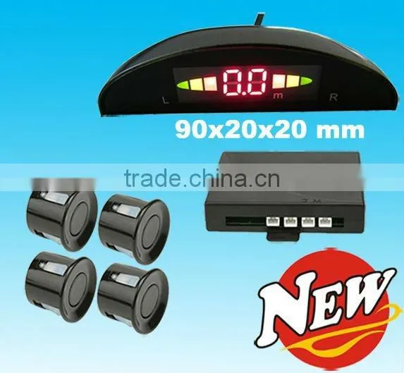 LED Car Reverse Parking Sensor With Waterproof Connector Rear 4 Sensors photo-2