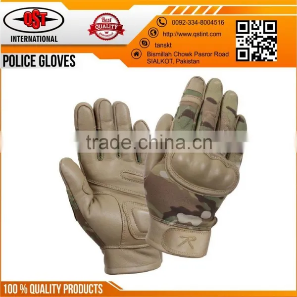 Hot Selling Cut Resistant Police Gloves Hard Knuckle Tactical Gloves photo-2