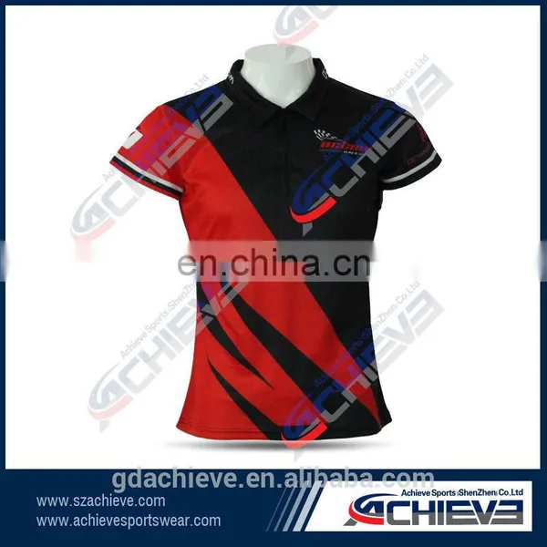 Sublimation Fashion Rugby Jersey for Female photo-2