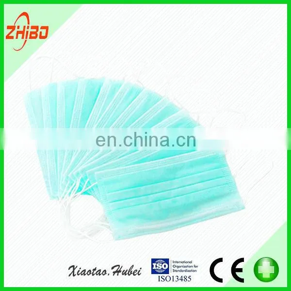 Non-woven Surgical Mask Disposable Medical pp Mask 3 Ply Earloop photo-3
