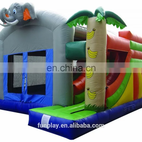 HI Hot Sale Outdoor Elephant Inflatable Bouncy Castle ,funny and Charmming Bouncy Castle for Sale photo-2