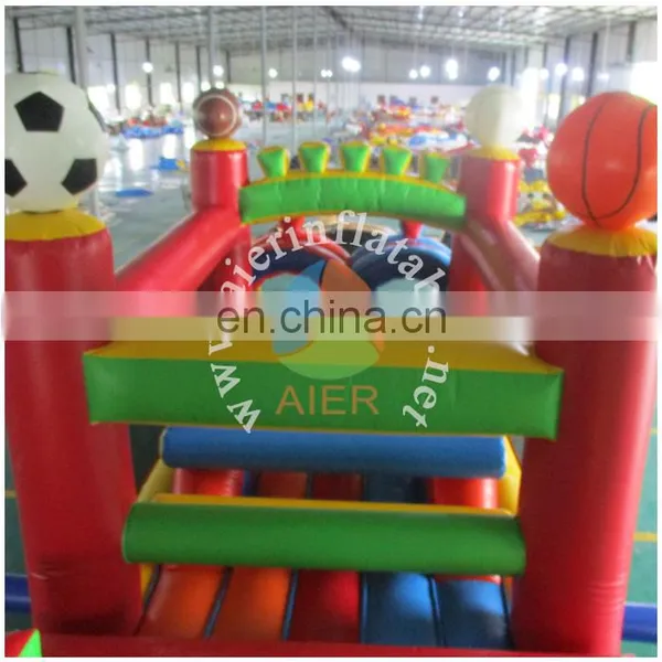 Soccer Inflatable Sport Game/PVC Obstacle Course photo-6