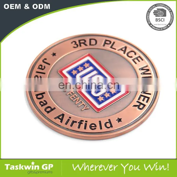 New Design Souvenir Coin Metal Antique Brass Of Coin photo-2