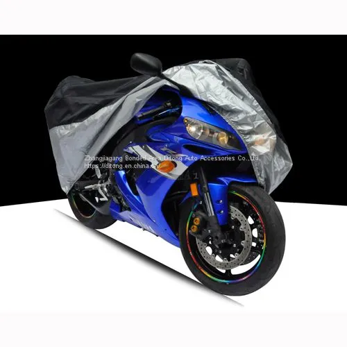 190T Polyester Taffeta Motorcycle Motorbike Cover photo-2