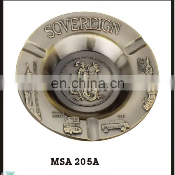 2017 New Promotional Product Decorative Metal Ashtrays