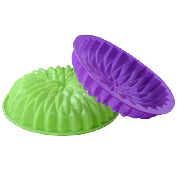Free Sample Food Grade Heat Resistant Nontoxic Silicone Mousse Cake Friandises Pudding Baking Mold Tool Round Shape photo-3