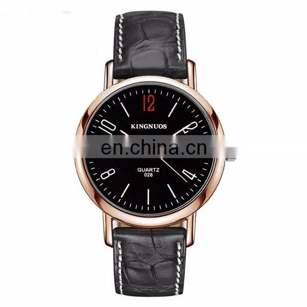Yiwu Wholesale Factory Watch Leather Brand Watch photo-4