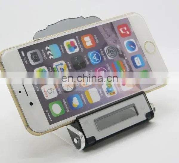 Transparent Acrylic Sticky Notes Box Creative Gifts Scratchpads With Phone Stand photo-2