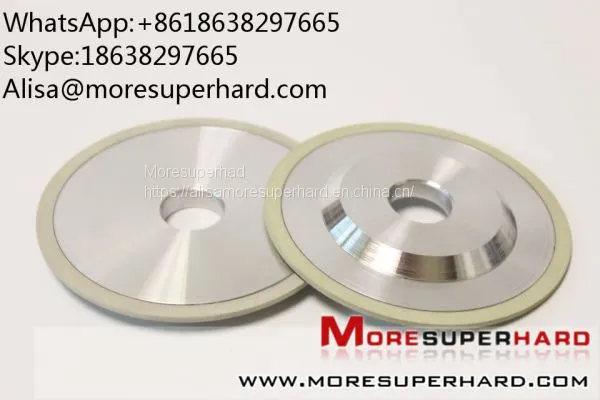 3A1 Ceramic Bonded Diamond Grinding Wheel Alisa@moresuperhard.com photo-3
