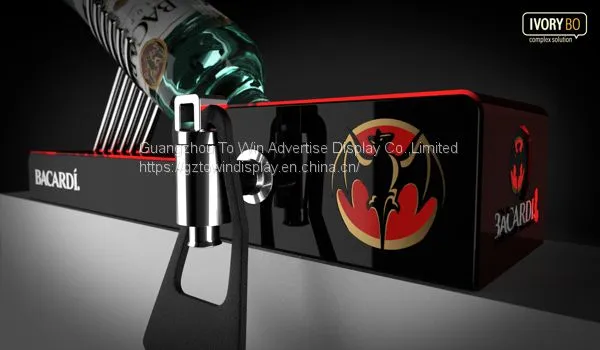 Black Acrylic Wine Rack/acrylic Wine Display Holder photo-3
