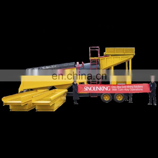 High Efficient Gold Washing Drum Scrubber From SINOLINKING photo-6