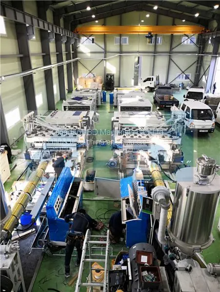 PP Hollow Grid Sheet Making Machine photo-3