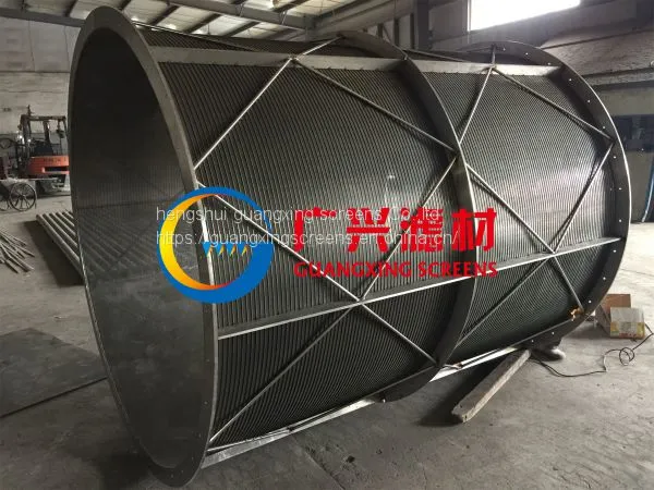 Outer Dimeter 1270mm Rotary Drum Screen Filter