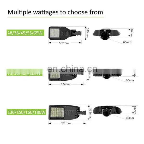 180W IK08 Motion Sensor 140lm/w 25200lm Dusk to Dawn Pathway Road Lamp photo-5