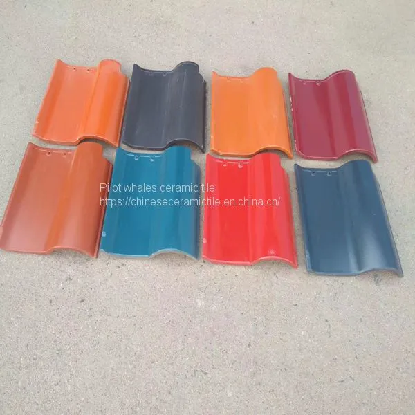 European Style Glazed Roofing Tiles For Villas Houses Hotels And Other Buildings photo-4
