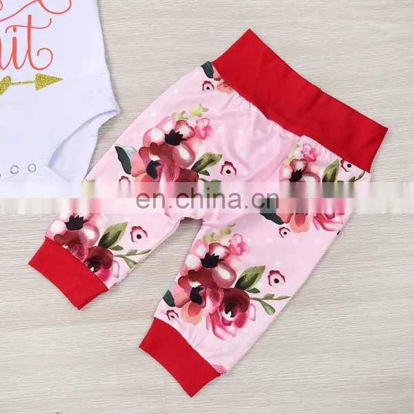 Autumn Europe Low MOQ Rompers Suit Baby Clothing Sets photo-3