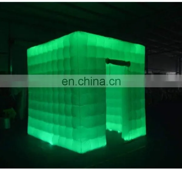 Custom Made Wedding Party Prop Inflatables Blow Up Selfie Photo Booth Enclosure UK With LED Lighting photo-5