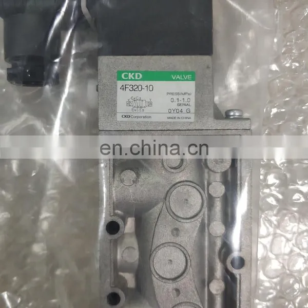 CKD Pneumatic Valve 4F320-10 24VDC photo-3