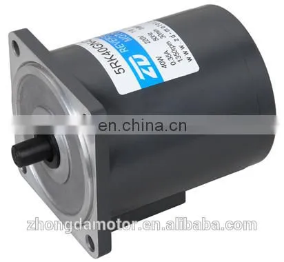 ZD MOTOR, 5RK40GN-C,ac Reversible Motor ,lead Wire Type,pinion Shaft Type,40W90mm220v50HZ