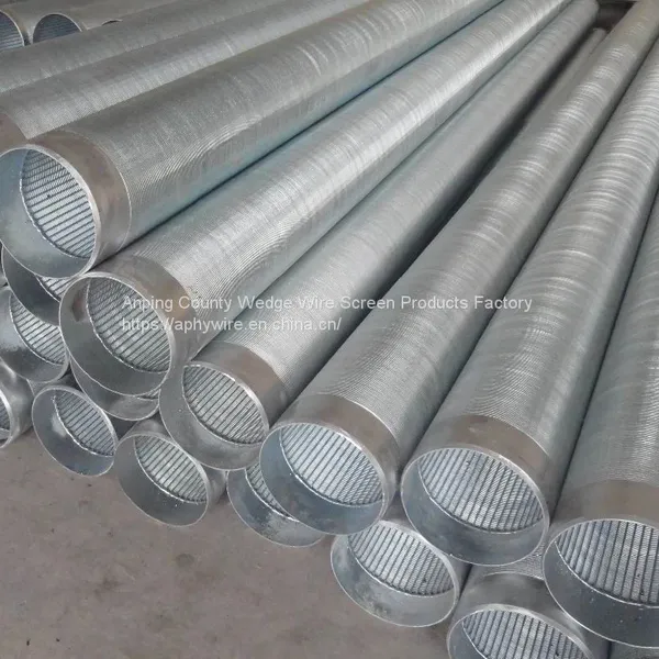 Wedge Wire Wrap Well Screen, Wedge Wire Slotted Tube photo-4