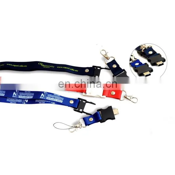 Business Gift Factory Lanyard USB Flash Drive 8GB 16GB Lanyard USB Memory photo-4