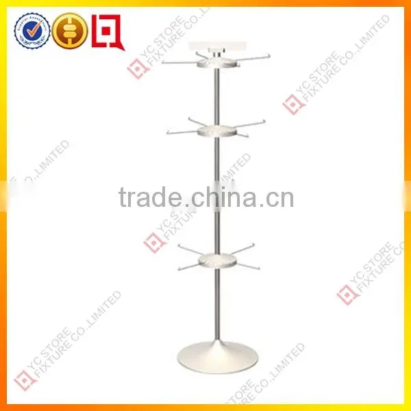 Three Tiers Metal Rotating Display Stand photo-3