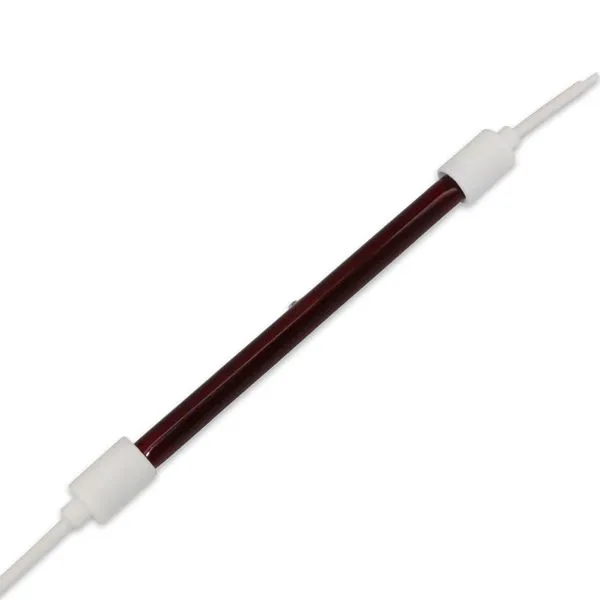 Customize 1000w Infrared Curing Lamp 220V 470mm Ruby Halogen Heating Tube photo-4