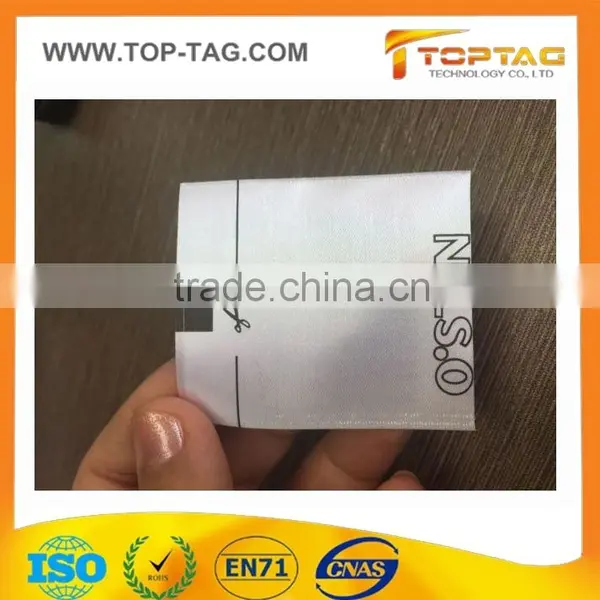 Low Cost Rfid Tagging Fabric Woven Tags in Cloting Rfid Clothing Tags photo-4