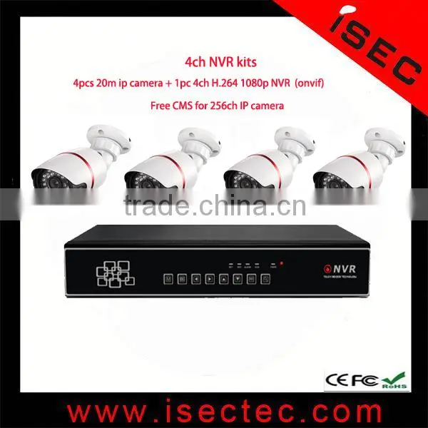 New Product, ISEC 4CH P2P & POE NVR Kit, Megapixel HD CCTV Camera System photo-3