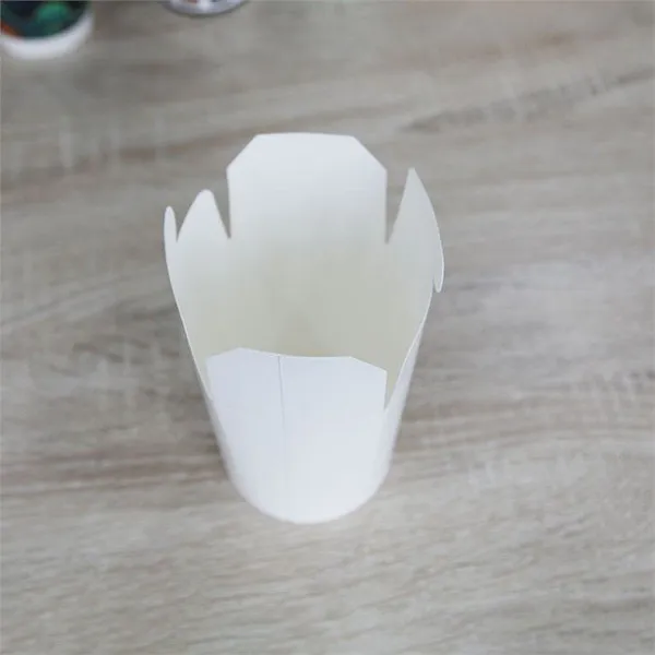 White Recyclable Disposable Food Containers photo-2